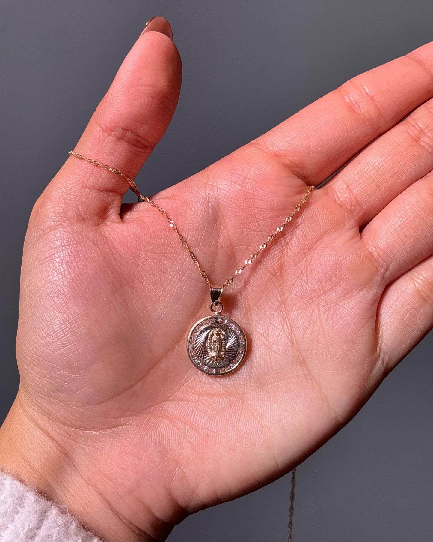 Medalla Virgen de Guadalupe