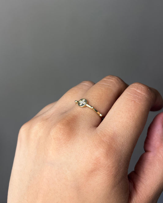 Anillo Cruz Mini